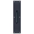 Remington Tell Manufacturing 15 in. L Matte Black Stainless Steel Pull Plate DT101943